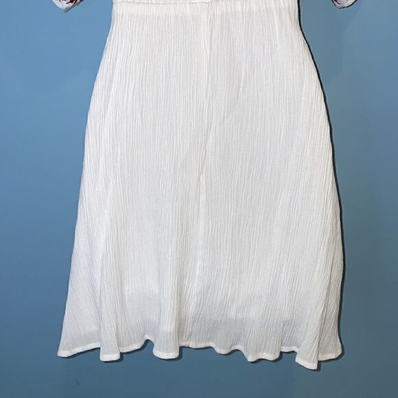 Blue Pair Embroidered Mini Dress - Picture 11 of 17